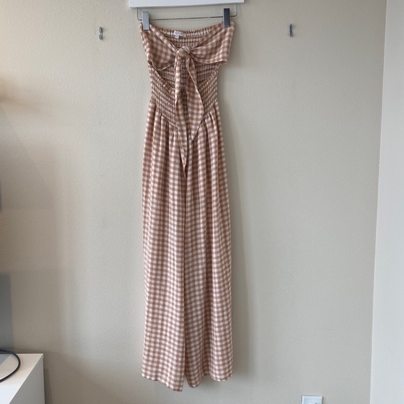 Plaid Jumpsuit - Picture 3 of 6